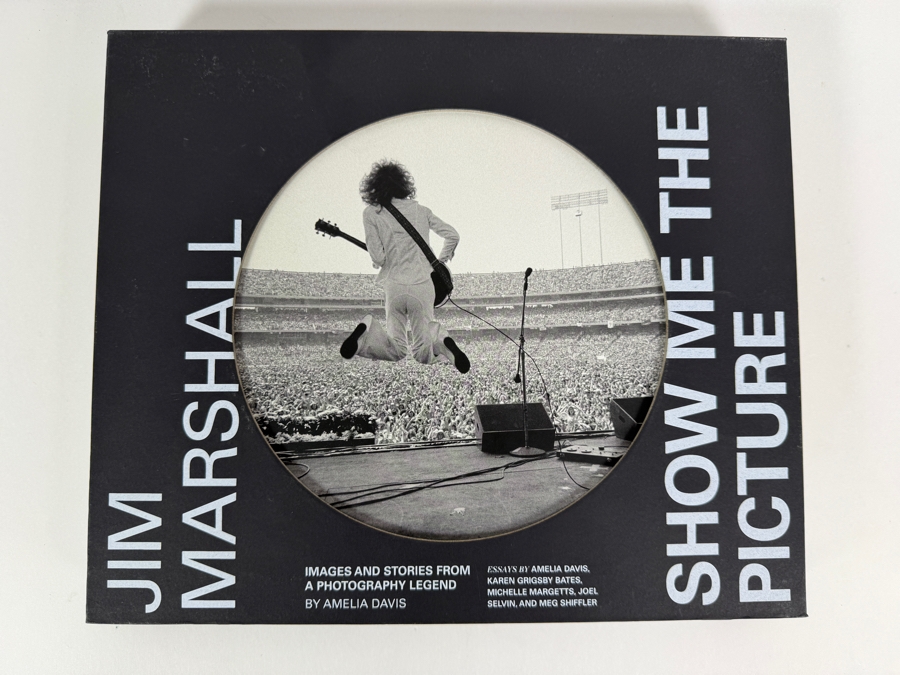 Hardcover Book Jim Marshall: Show Me the Picture by Amelia Davis Retails $55 [Photo 2]