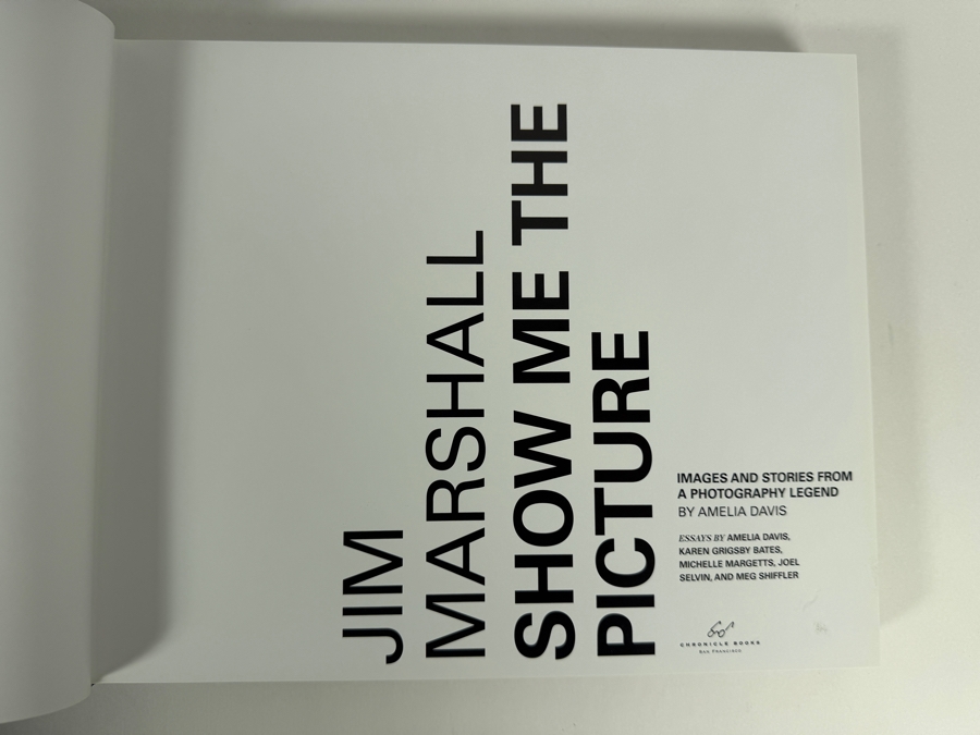 Hardcover Book Jim Marshall: Show Me the Picture by Amelia Davis Retails $55 [Photo 4]