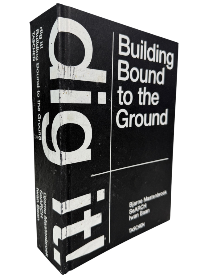 Architecture Hardcover Book Bjarne Mastenbroek Dig it! Building Bound to the Ground Published by TASCHEN Retails $125