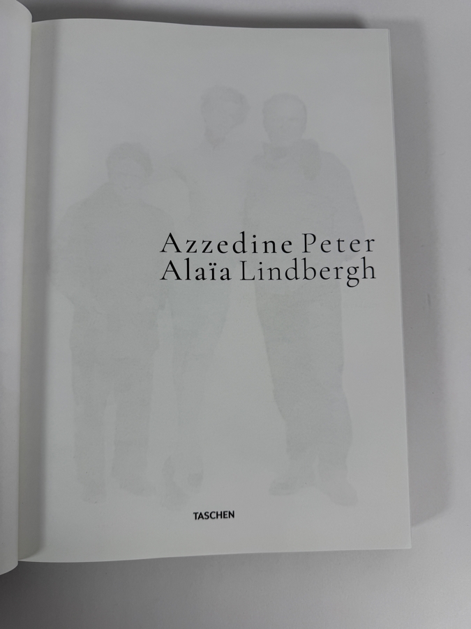 Peter Lindbergh Azzedine Alaia Hardcover Photography Book Published by Taschen Retails $80 [Photo 3]