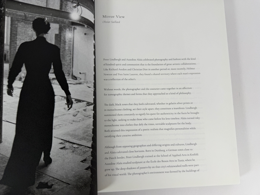 Peter Lindbergh Azzedine Alaia Hardcover Photography Book Published by Taschen Retails $80 [Photo 5]