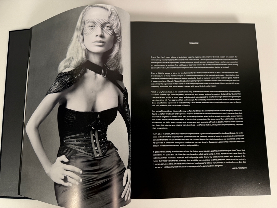 Iconic Tom Ford Hardcover Coffee Table Book by Tom Ford and Bridget Foley Published by Rizzoli Retails $140 [Photo 5]