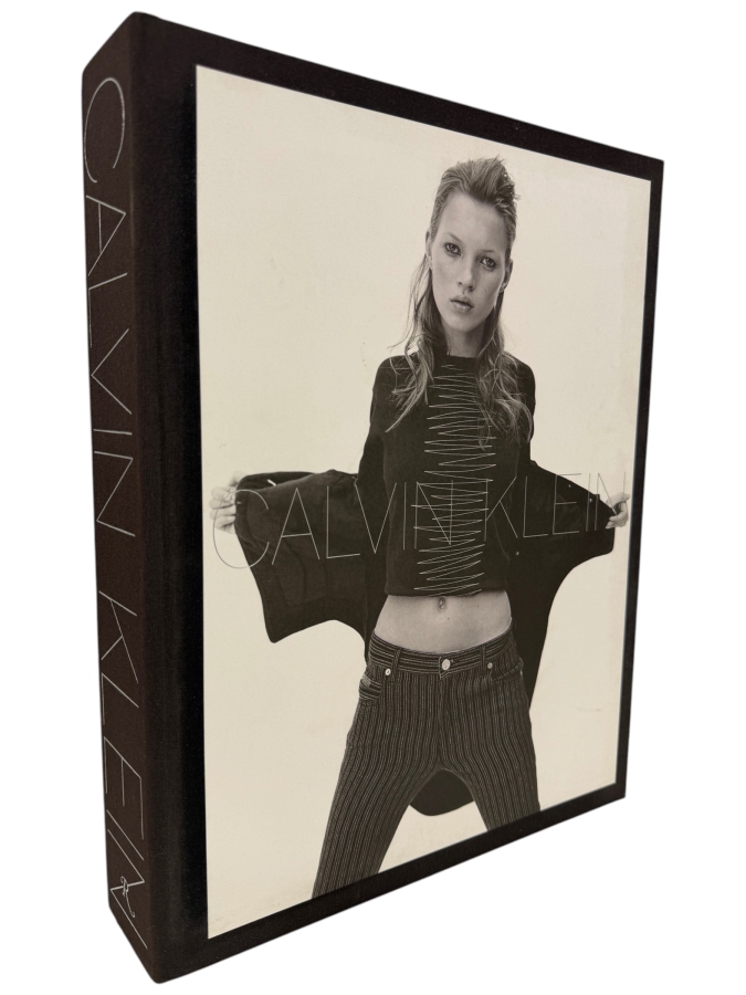 Hardcover Book Calvin Klein Published by Rizzoli in 2017 Features Over 400 Pages of Iconic Era-Defining Fashion and Advertising Photography Retails $175