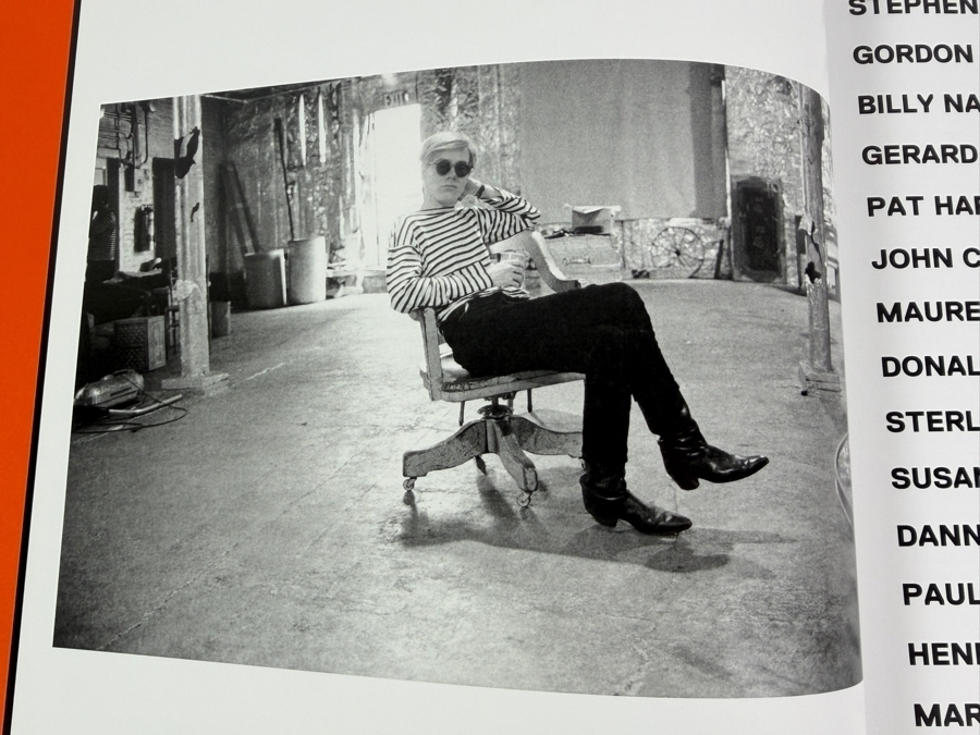 Hardcover Book Factory: Andy Warhol a 2016 Photobook Featuring Photographs by Stephen Shore Published by Phaidon Press Retails $59.95 [Photo 4]