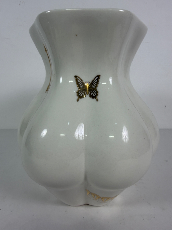 Jonathan Adler Gilded Muse Kiki's Derriere Vase 9'H Retails $260 [Photo 3]