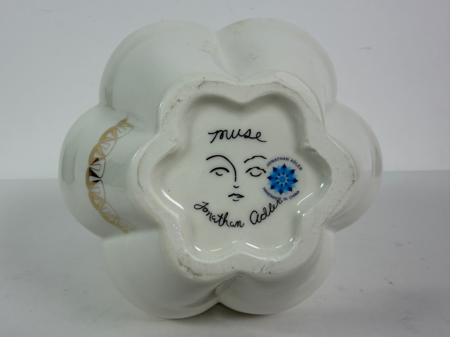 Jonathan Adler Gilded Muse Kiki's Derriere Vase 9'H Retails $260 [Photo 5]