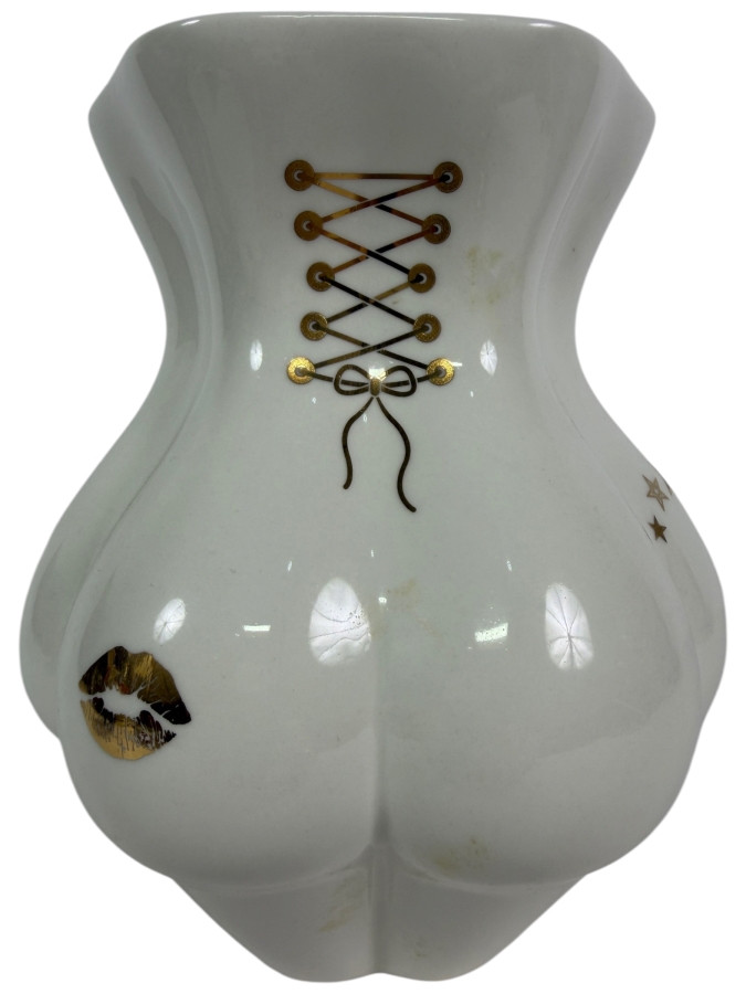 Jonathan Adler Gilded Muse Kiki's Derriere Vase 9'H Retails $260