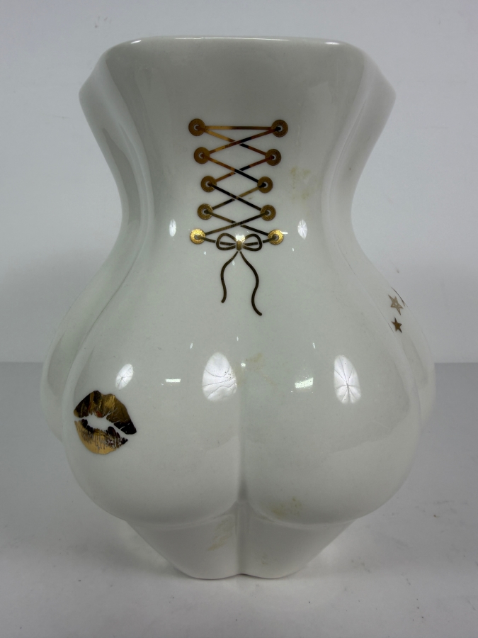 Jonathan Adler Gilded Muse Kiki's Derriere Vase 9'H Retails $260 [Photo 2]