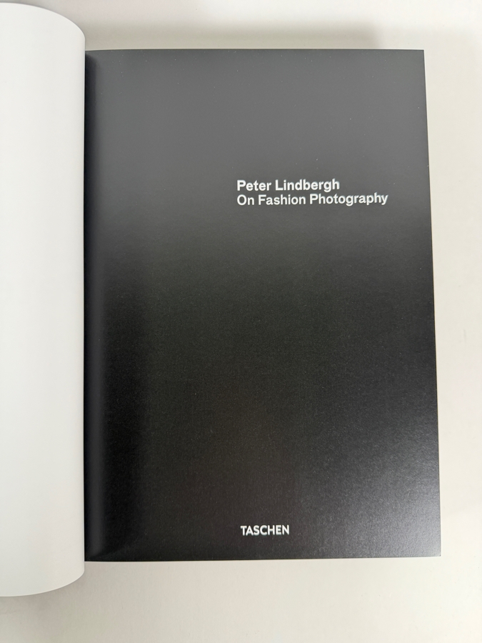 Hardcover Book Monograph Peter Lindbergh: On Fashion Photography Published by TASCHEN Retails $125 [Photo 3]