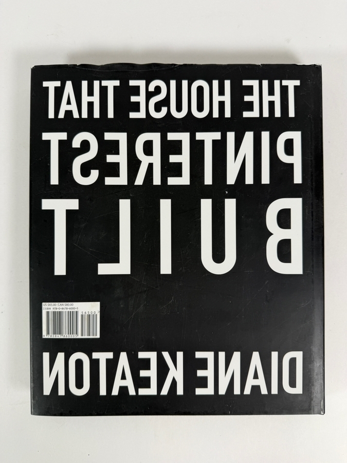 Hardcover Book The House That Pinterest Built by Actress and Author Diane Keaton Retails $65 [Photo 6]