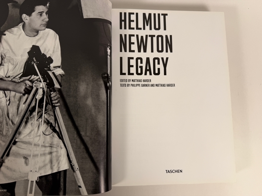 Helmut Newton Legacy Hardcover Photography Monograph Book Published by TASCHEN Books Retails $100 [Photo 4]