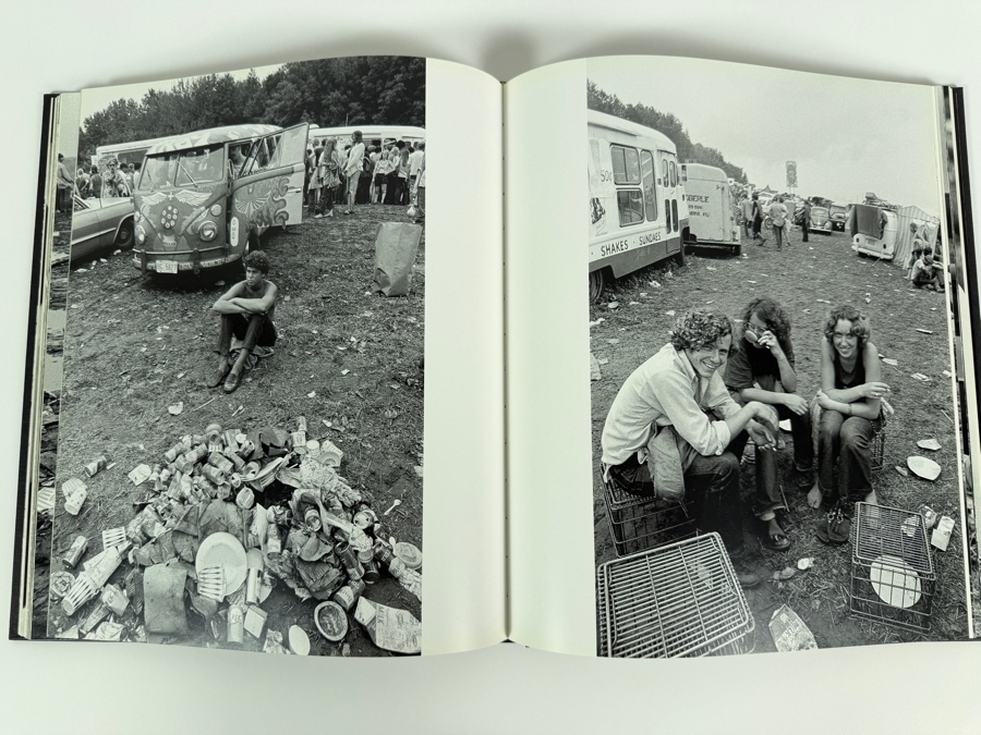 Hardcover Book Woodstock by Baron Wolman, Dagon James, Michael Lang, and Carlos Santana Published by Reel Art Press [Photo 5]