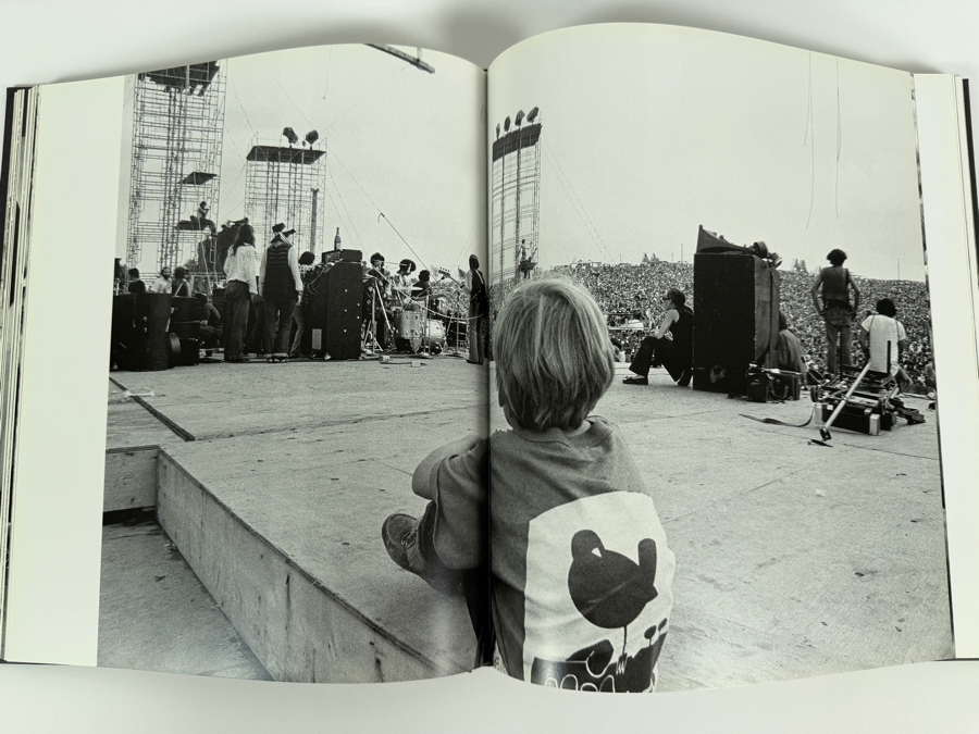 Hardcover Book Woodstock by Baron Wolman, Dagon James, Michael Lang, and Carlos Santana Published by Reel Art Press [Photo 6]