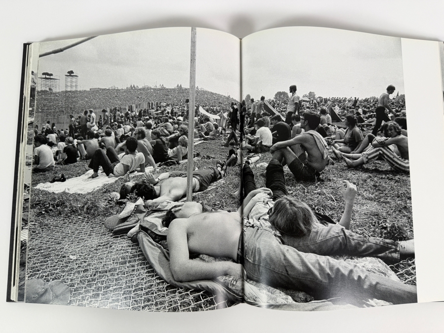 Hardcover Book Woodstock by Baron Wolman, Dagon James, Michael Lang, and Carlos Santana Published by Reel Art Press [Photo 4]