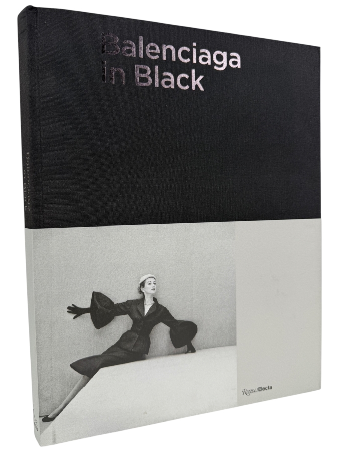 Balenciaga in Black Hardcover Coffee Table Book Retails $65