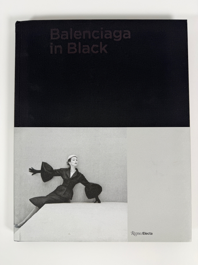 Balenciaga in Black Hardcover Coffee Table Book Retails $65 [Photo 2]