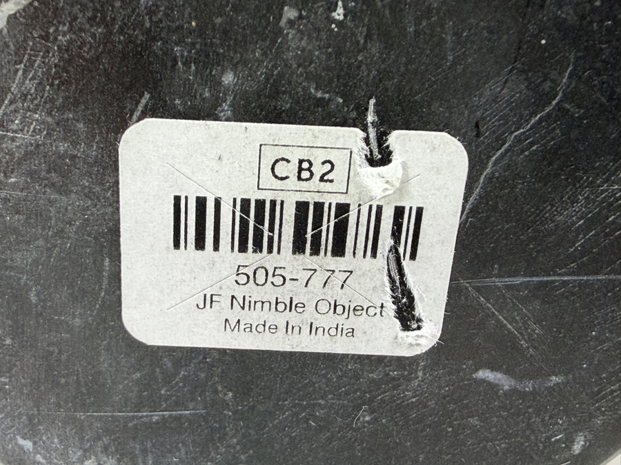 CB2 Polished Black Marble JF Nimble Object The Jennifer Fisher Collection 8'W X 8'H [Photo 7]