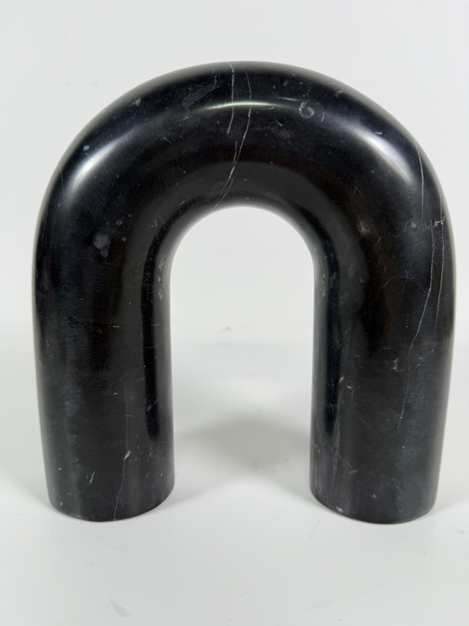 CB2 Polished Black Marble JF Nimble Object The Jennifer Fisher Collection 8'W X 8'H [Photo 4]