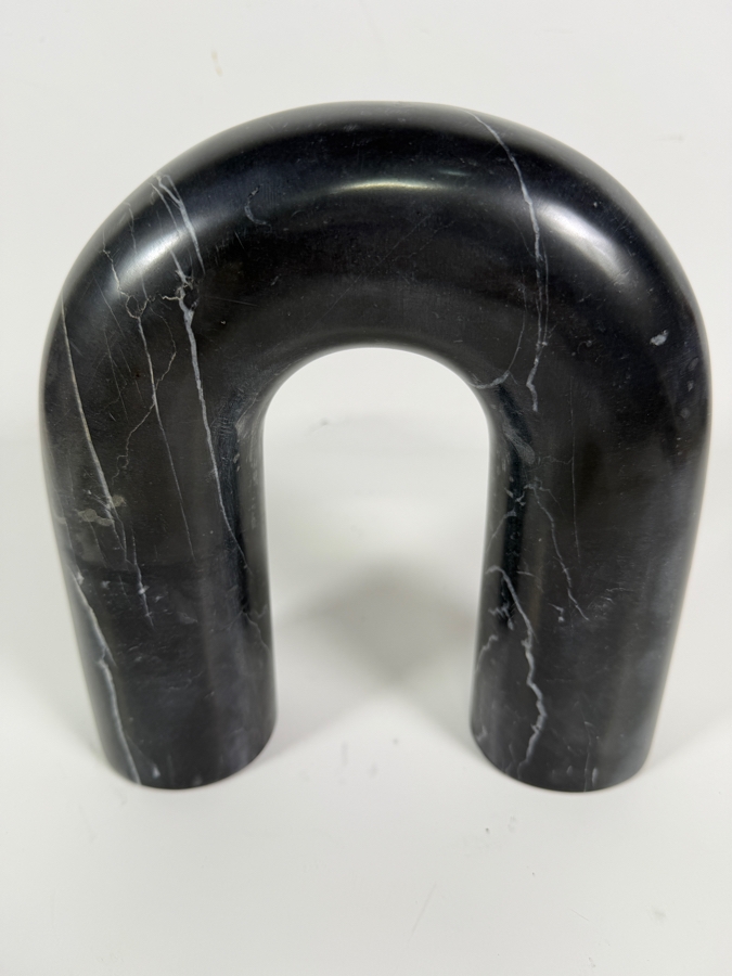 CB2 Polished Black Marble JF Nimble Object The Jennifer Fisher Collection 8'W X 8'H [Photo 3]