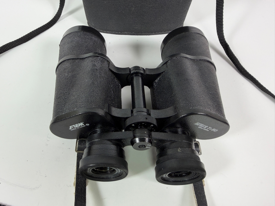 Vintage USSR Somz Binoculars 7X Magnification X 50mm Objective Lens Diameter [Photo 6]