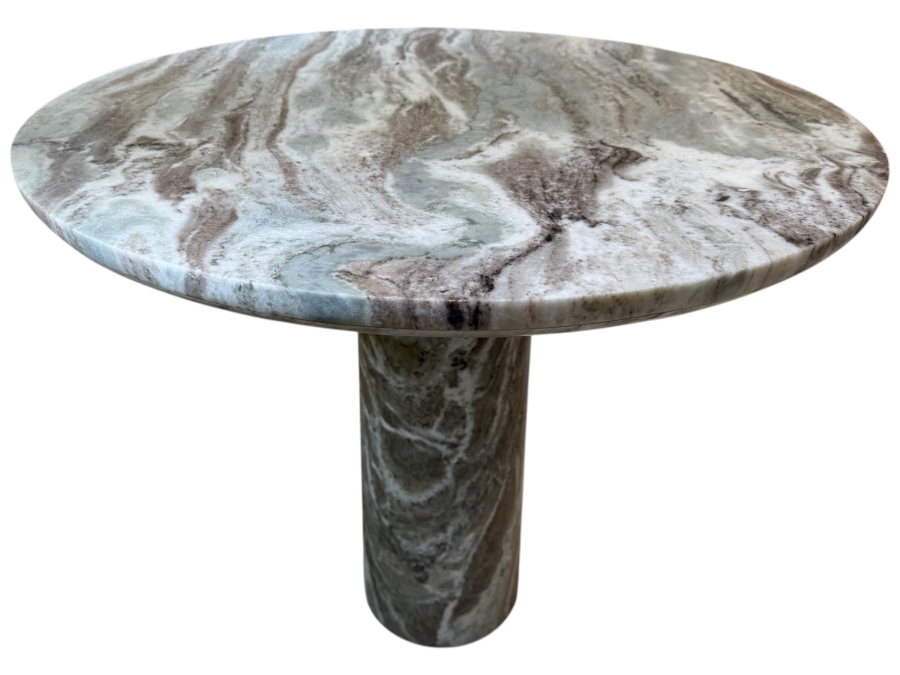 Babylon 30' Round Torrento Grey Marble Bistro Table 29H