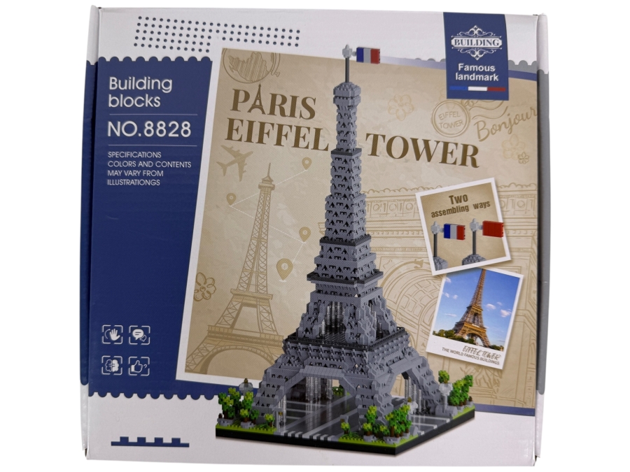 Just Added - New Paris Eiffel Tower Building Blocks Set