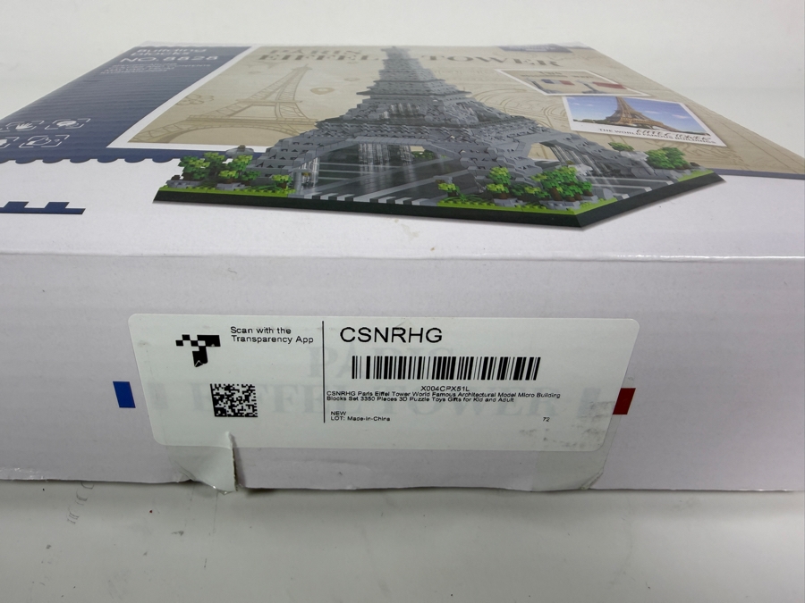 Just Added - New Paris Eiffel Tower Building Blocks Set [Photo 2]