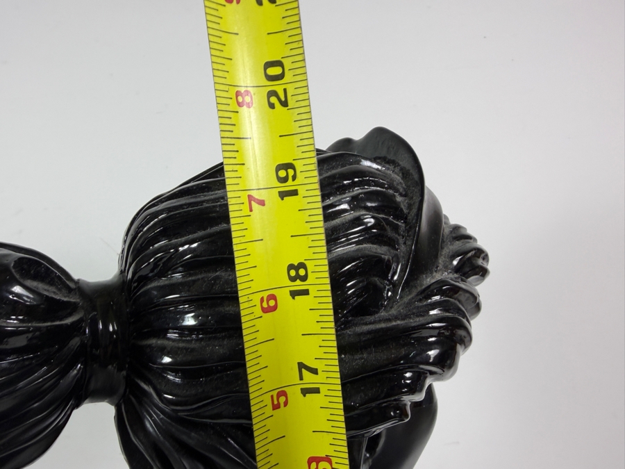 Just Added -  CB2 Judy Black Bust Resin Sculpture 12.5W X 19.5H [Photo 4]