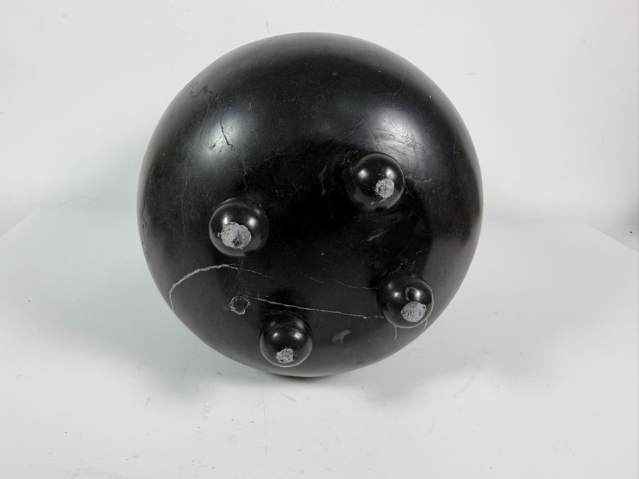 Just Added -  Ceres Stone Vessel - Black Marble 11'H Retails $850 [Photo 5]