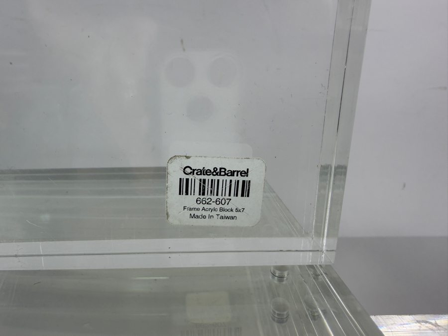Just Added - (8) Crate & Barrel Acrylic Frame Blocks 5' X 7' and (2) Crate & Barrel Acrylic Frame Blocks 4' X 6' [Photo 2]
