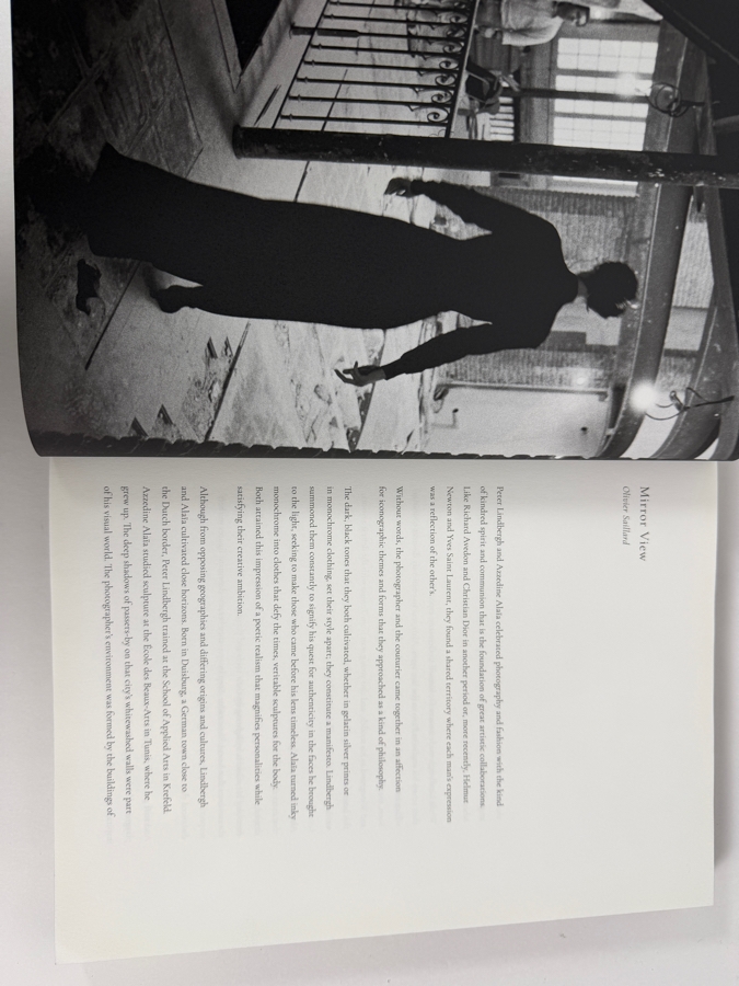 Just Added - Hardcover Photography Monolith Book Peter Lindbergh Azzedine Alaia Published by Taschen Retails $80 [Photo 3]