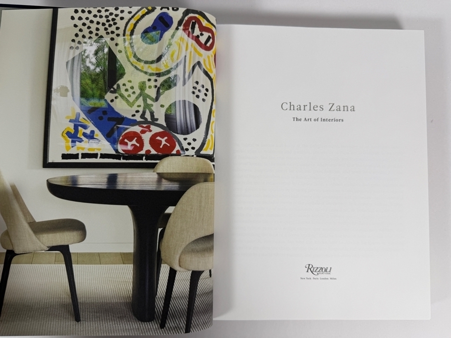 Just Added - Hardcover Interior Architect Monolith Book Charles Zana: The Art of Interiors Published by Rizzoli International Publications Retails $65 [Photo 3]