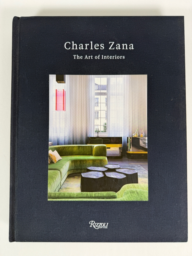 Just Added - Hardcover Interior Architect Monolith Book Charles Zana: The Art of Interiors Published by Rizzoli International Publications Retails $65 [Photo 2]