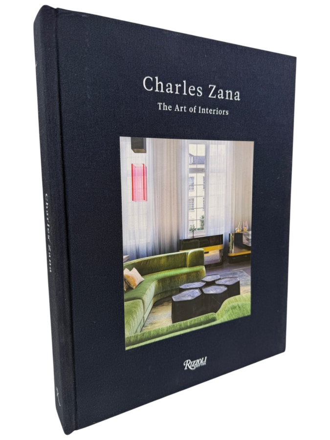 Just Added - Hardcover Interior Architect Monolith Book Charles Zana: The Art of Interiors Published by Rizzoli International Publications Retails $65