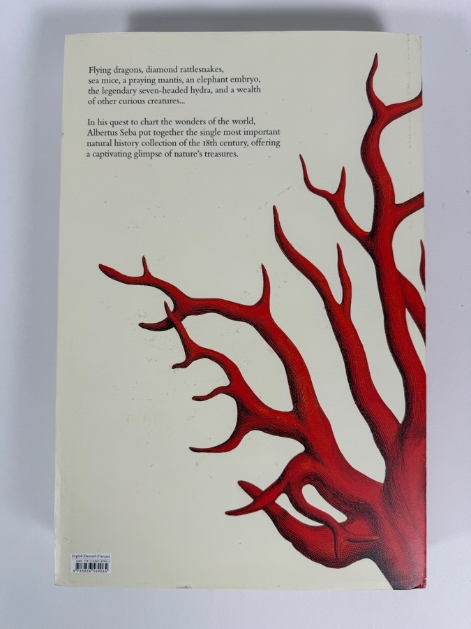 Just Added - Hardcover Book Cabinet of Natural Curiosities - Monumental Reproduction of the 18th-Century Natural History Collection by Amsterdam Pharmacist Albertus Seba Published by Taschen Retails $150 [Photo 7]