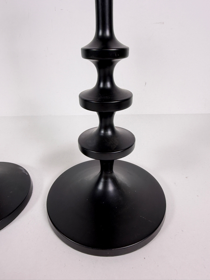 Just Added - Pair of CB2 Allis Candle Holders 11'H and 16.5'H [Photo 2]
