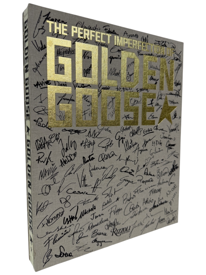 Just Added - Hardcover Book The Perfect Imperfection of Golden Goose a Luxury Fashion Monograph Published by Rizzoli International Publications Retails $85