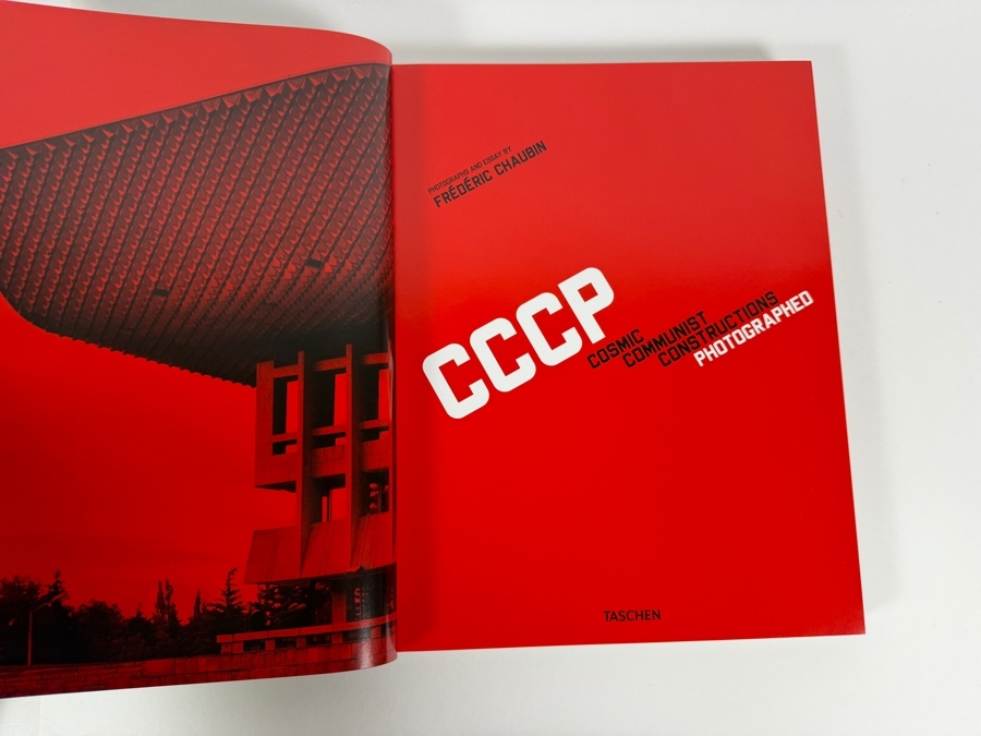 Just Added - Hardcover Book CCCP: Cosmic Communist Constructions Photographed by Photographer Frederic Chaubin Published by Taschen Retails $70 [Photo 3]