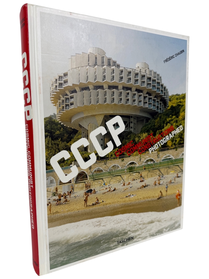 Just Added - Hardcover Book CCCP: Cosmic Communist Constructions Photographed by Photographer Frederic Chaubin Published by Taschen Retails $70