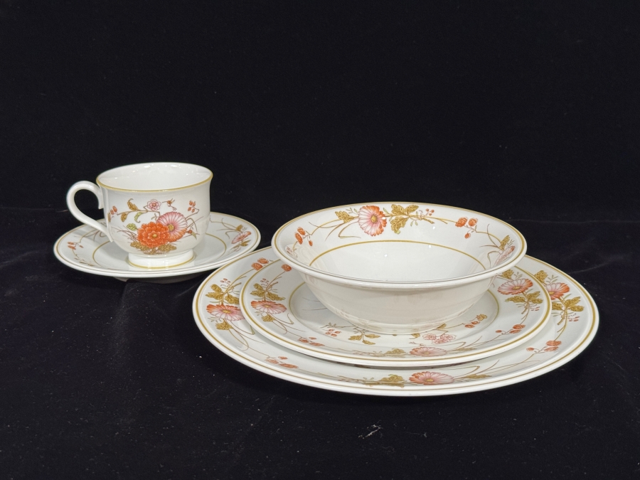 Just Added - Vintage Noritake Versatone Hofgarten Pattern Fine China Dinnerware Service Collection Approximate Service For 12 