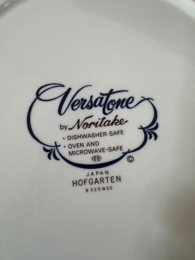 Just Added - Vintage Noritake Versatone Hofgarten Pattern Fine China Dinnerware Service Collection Approximate Service For 12  [Photo 5]