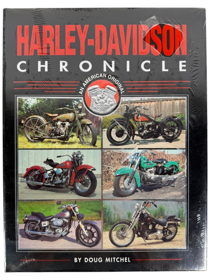Just Added - Sealed Harley-Davidson Chronicle: An American Original Coffee Table Book