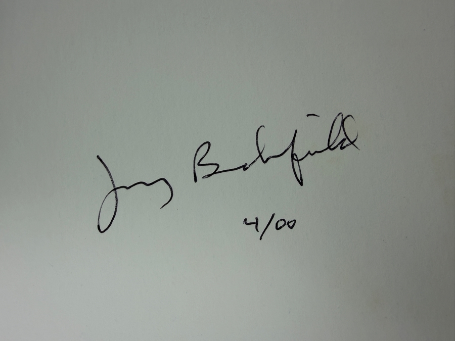 Just Added - Signed Exhibition Catalogue 'Jerry Burchfield: Habitat' Published by the Laguna Art Museum in 2000 [Photo 2]