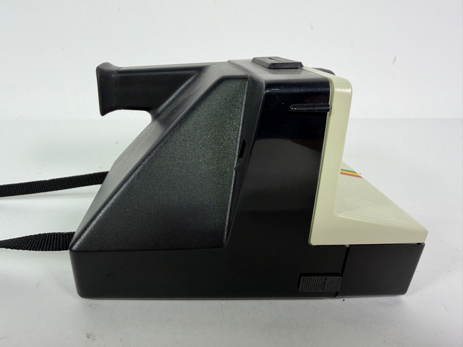 Just Added - Vintage 1970s Polaroid OneStep Land Camera with the Iconic Rainbow Stripe Design [Photo 5]