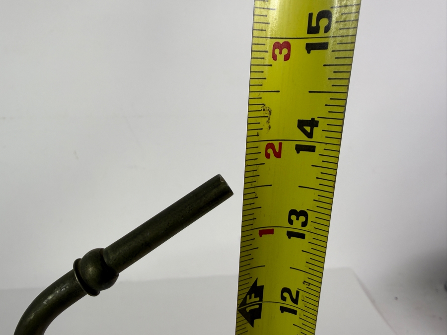 Just Added - Antique Chinese Opium Water Pipe Featured Carved Bone Scenes 13.5'H [Photo 9]
