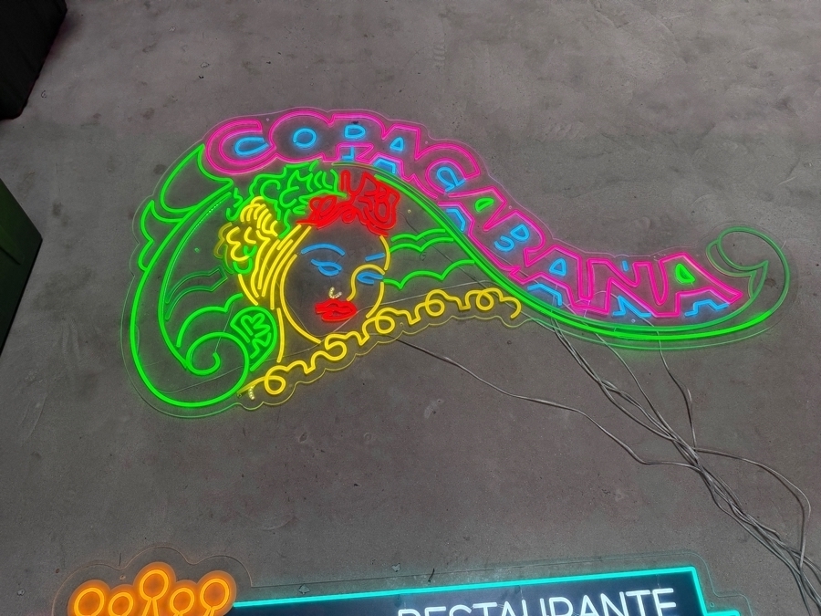 Just Added - Pair of LED Signs: Copacabana & Floridita - Both Share the Same Power Supply 64'W and 75'W  [Photo 3]