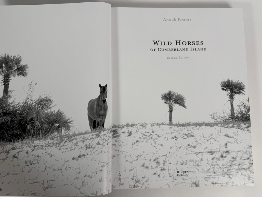 Just Added - Hardcover Photography Book Wild Horses of Cumberland Island by Artist Anouk Masson Krantz [Photo 2]