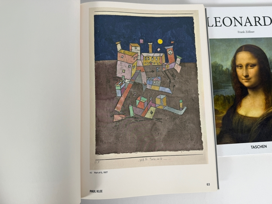 Just Added - (3) Hardcover Art Books:  Picasso, Klee, Matisse, Giacometti: The Eye of Collector-Dealer Heinz Berggruen, Modigliani by Doris Krystof and Leonardo by Frank Zollner [Photo 3]