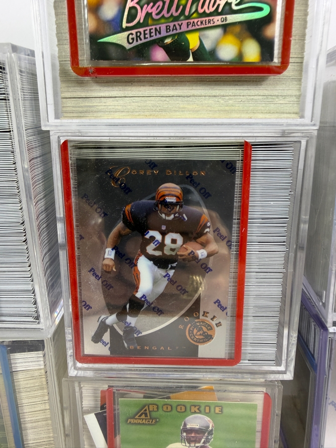 Just Added - Collection of Near Mint NFL Football Trading Cards Including Rookie Cards - See Photos for Small Sampling [Photo 9]