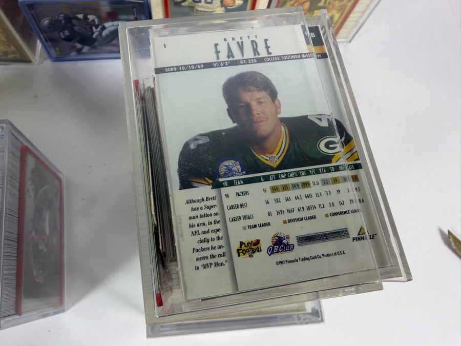 Just Added - Collection of Near Mint NFL Football Trading Cards Including Rookie Cards - See Photos for Small Sampling [Photo 19]